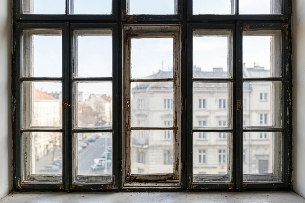 Vitrier / vitrerie à Clichy — avant (chantier 2)